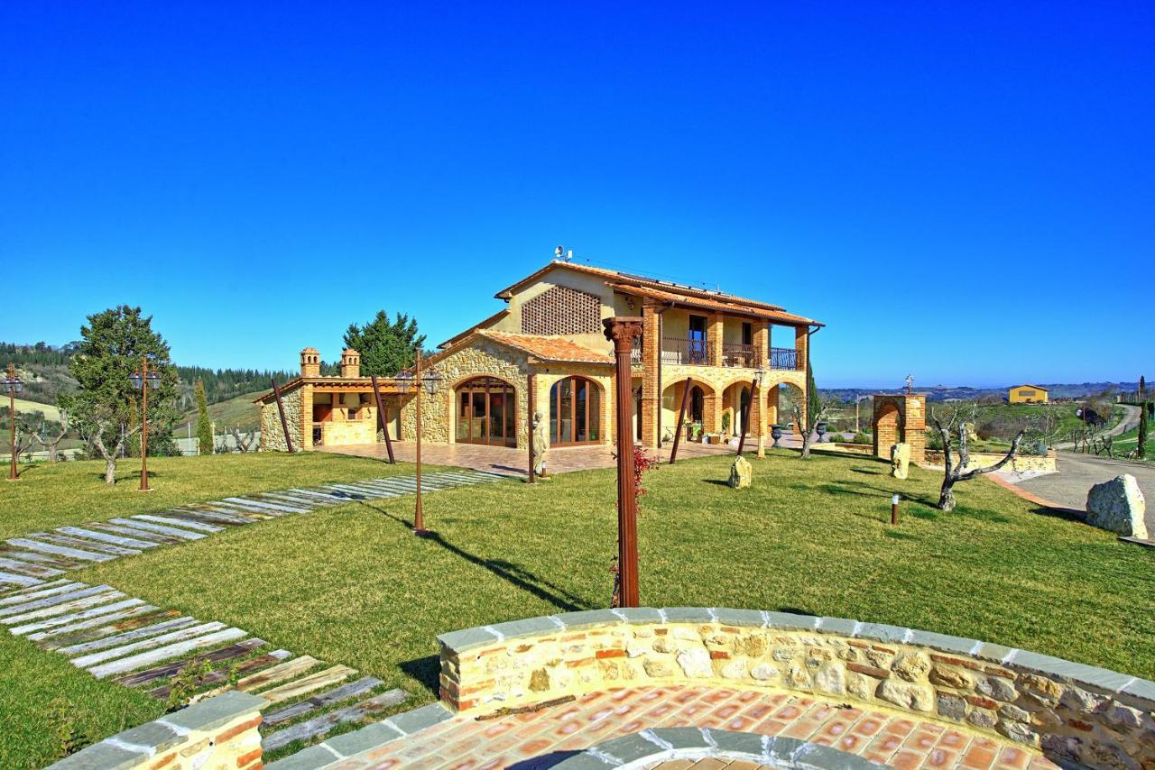 Villa Massimiliano By Posarellivillas Volterra Exterior foto